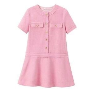 NWOT pink tweed mini dress (similar Zara)